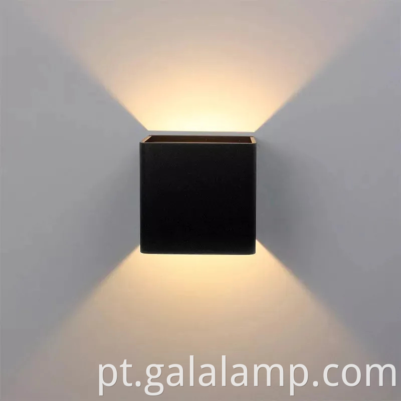 Moderno Nordic 6W à prova d'água LED LED LUZ